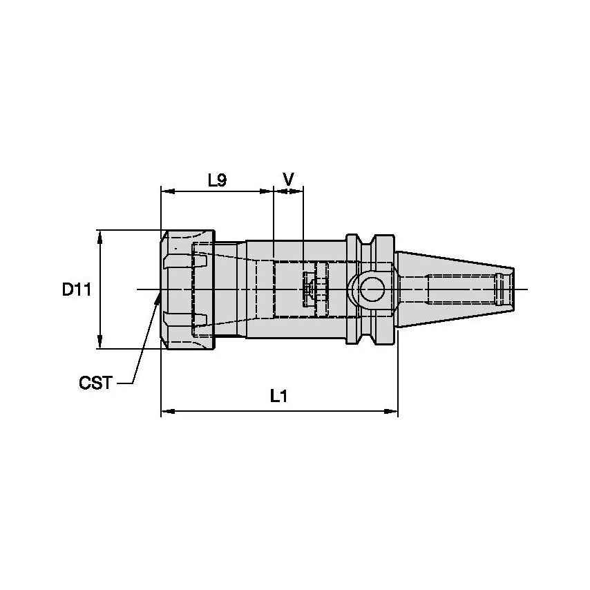 BT30ER32100m BT30 - ER32 Collet Chuck x 100