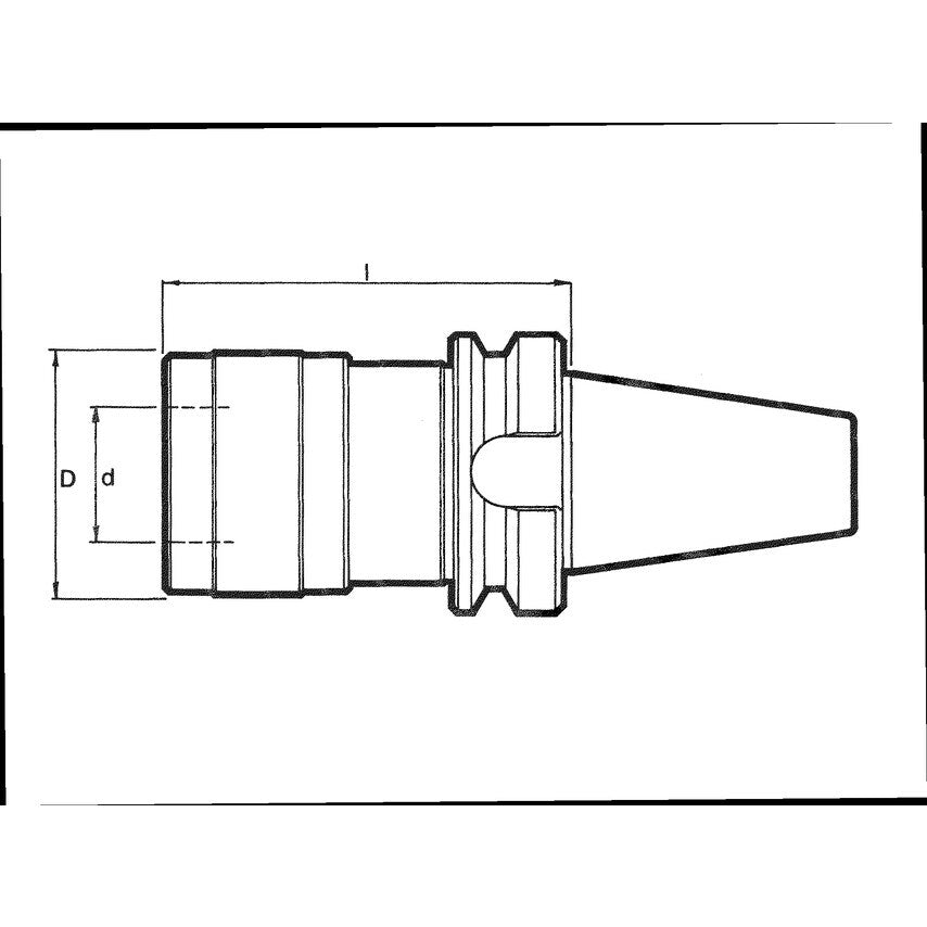 BT50 SZ2 Tension/Compression Tap Holder