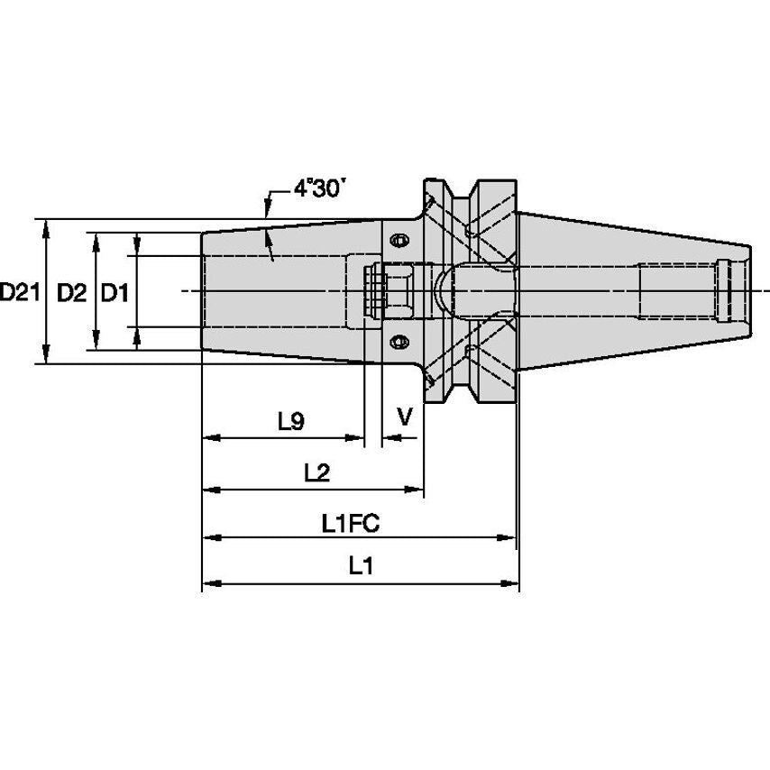 BTKV50BHPVTT100400 1in Shrink Fit General PU - BTKV 50