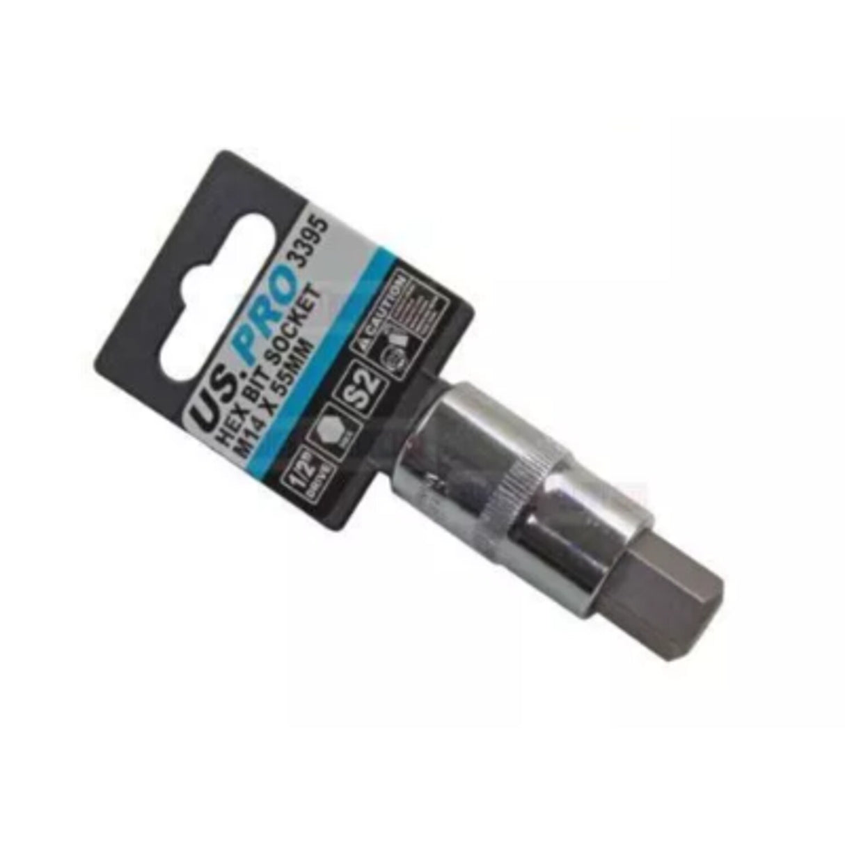 Bag 10 - 1/2in Dr Hex Bit Socket M14 x 55MM