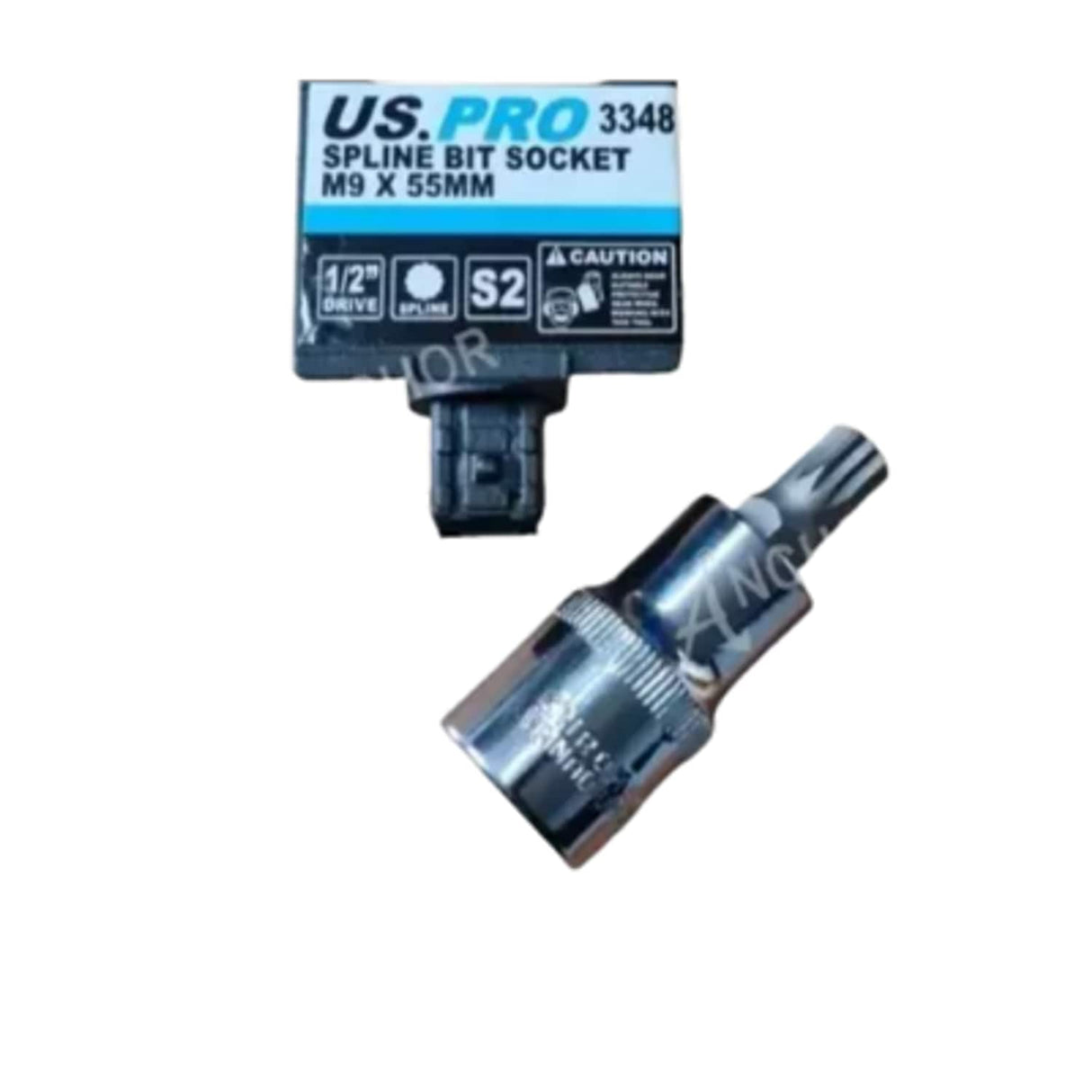 Bag 10 - 1/2in Dr Hex Bit Socket M9 x 55MM