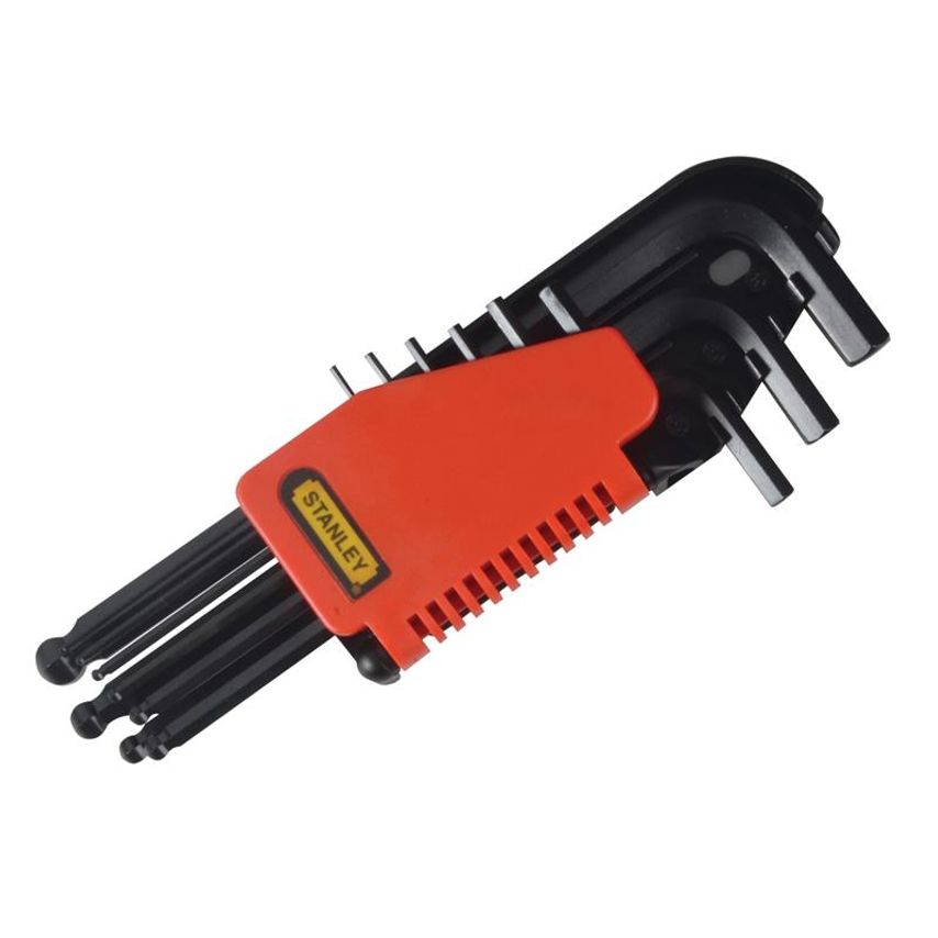 Ball End Hexagon Key Set of 9 Metric (1.5-10mm)