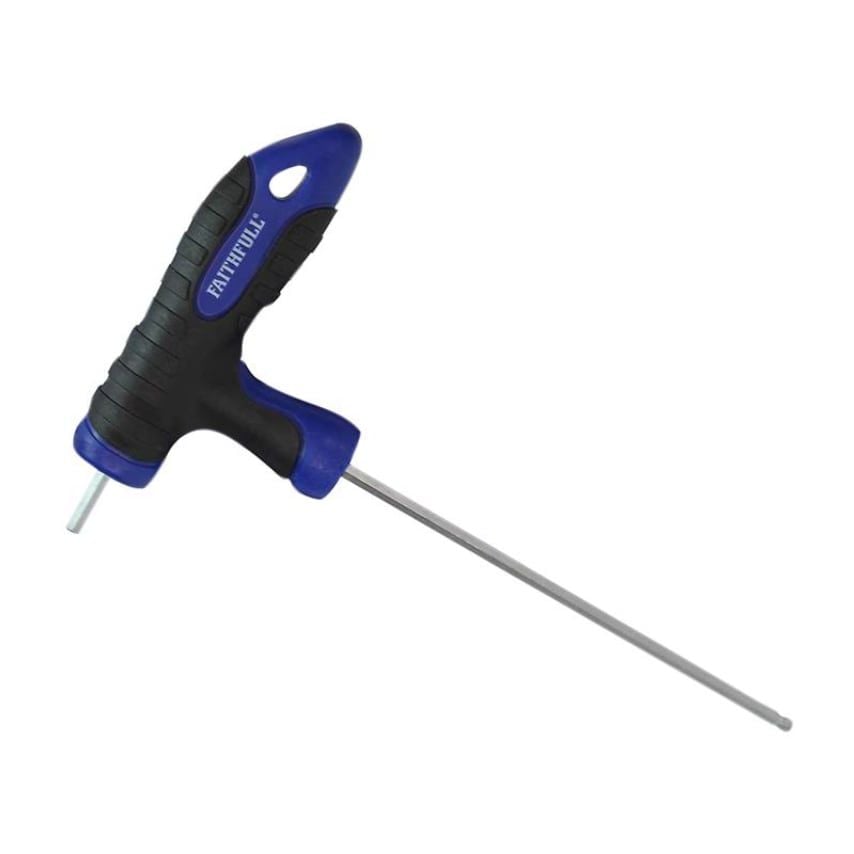 Ball Ended T-Handle Hexagon Key 5mm FAIHK50MTN