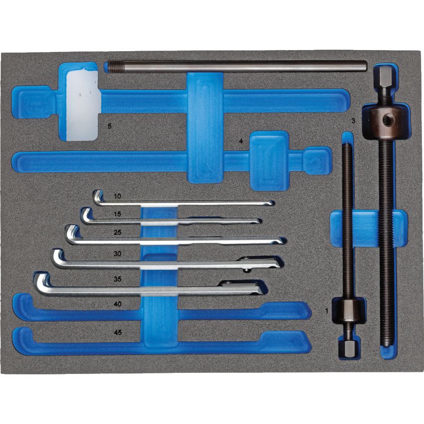 Ball bearing extractor set in i-BOXX 72 module