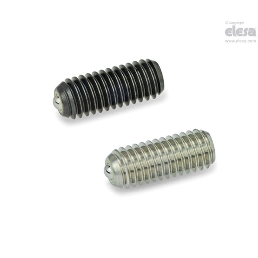 Ball spring plunger-GN 615.9-M5-KN