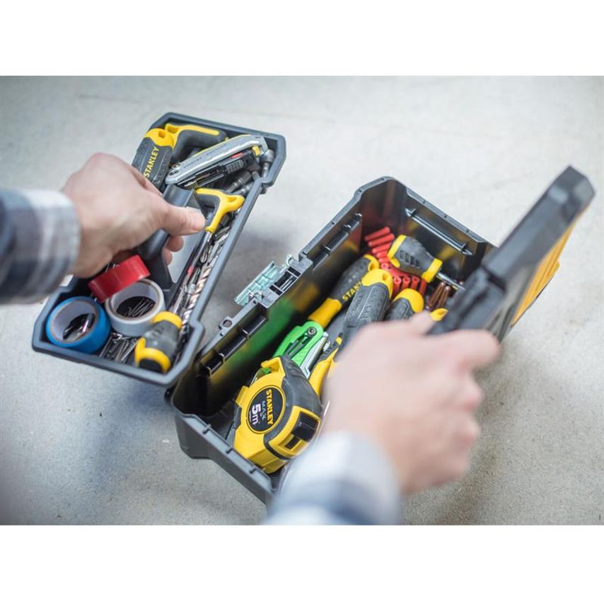 Basic Toolbox with Organiser Top 32cm (12.1/2in) STA175515