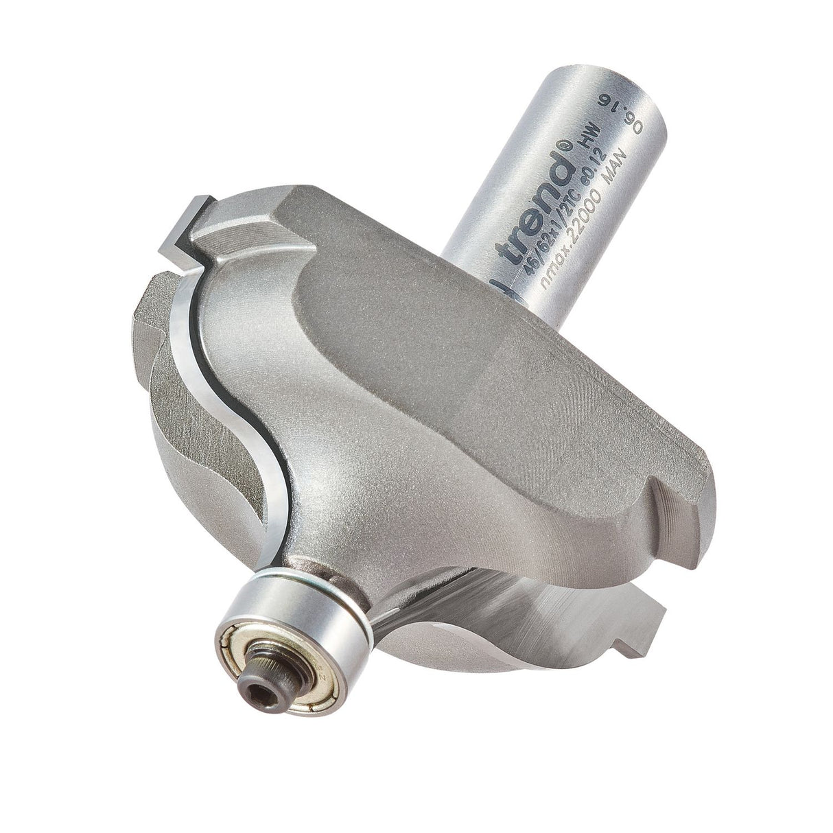 Bearing Guided Quirk Ogee Cutter