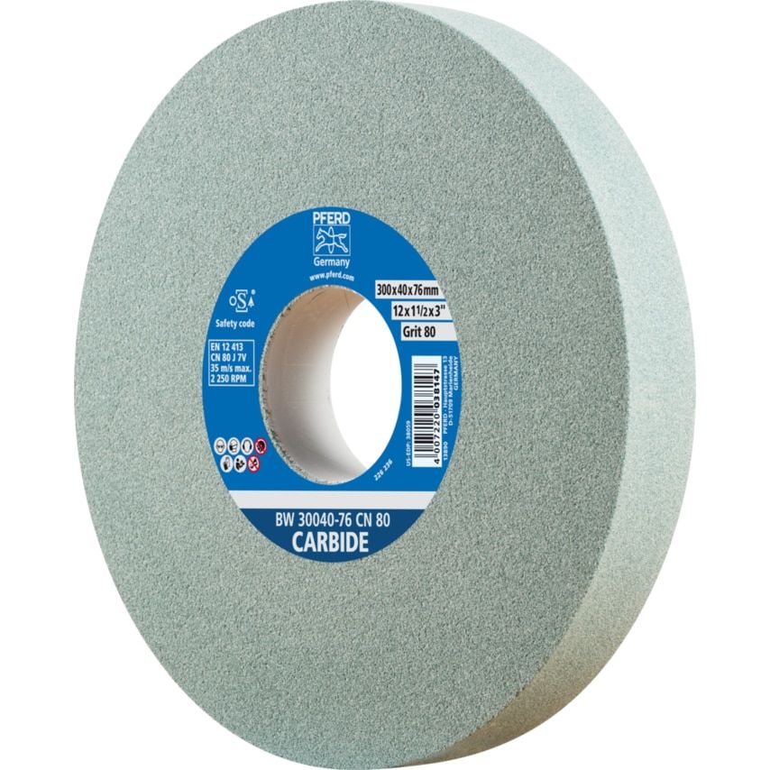 Bench Wheel BW 30040-76 CN 80 Carbide