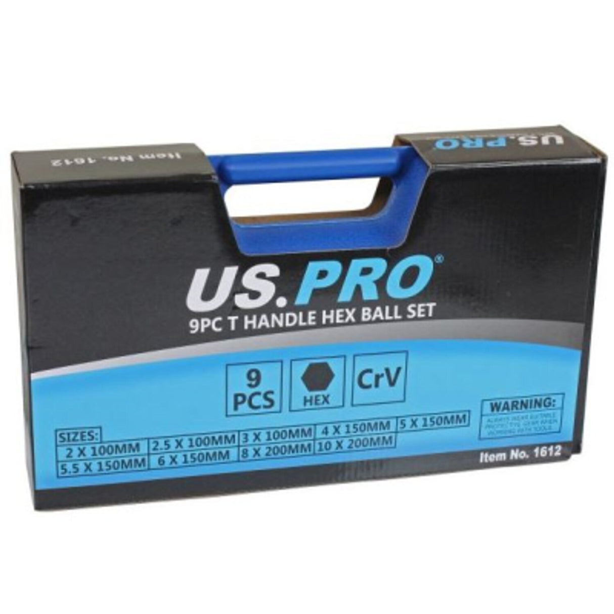 Bergen 9 Piece T Handle Allen Hex Ball Set