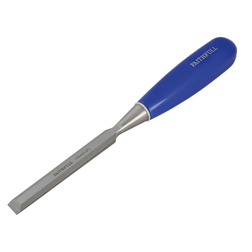 Bevel Edge Chisel Blue Grip 13mm (1/2in) FAIWCB12