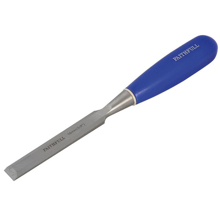 Bevel Edge Chisel Blue Grip 16mm (5/8in) FAIWCB58