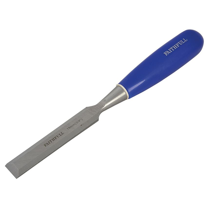 Bevel Edge Chisel Blue Grip 19mm (3/4in) FAIWCB34