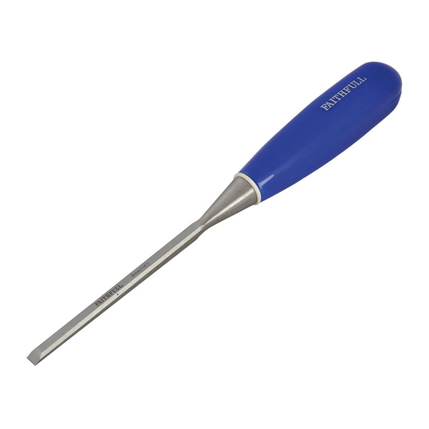 Bevel Edge Chisel Blue Grip 6mm (1/4in) FAIWCB14