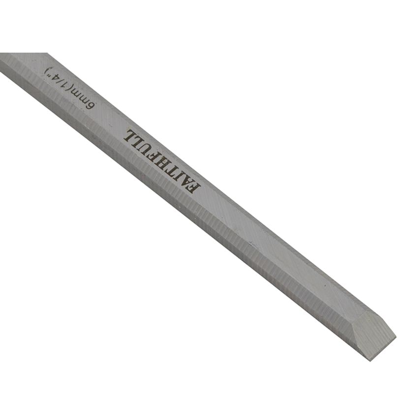 Bevel Edge Chisel Blue Grip 6mm (1/4in) FAIWCB14
