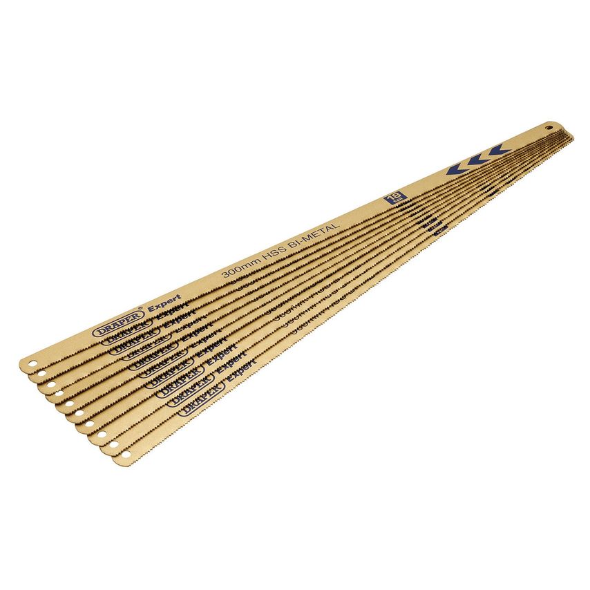 Bi-Metal Hacksaw Blades 300mm 18TPI (Pack of 10)