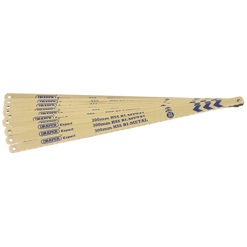 Bi-Metal Hacksaw Blades 300mm 32TPI (Pack of 10)