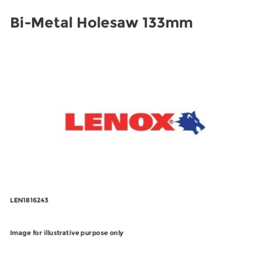 Bi-Metal Holesaw 133mm