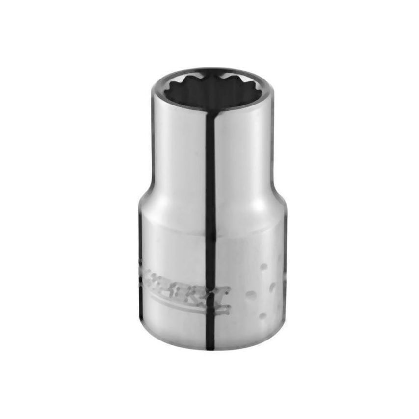 Bi-hexagon Socket 12 Point Regular 1/4in Drive 1/2in