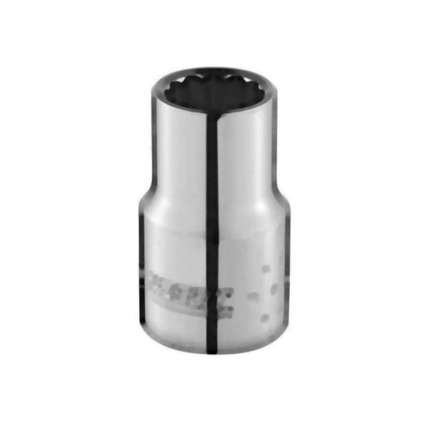 Bi-hexagon Socket 12 Point Regular 1/4in Drive 3/16in