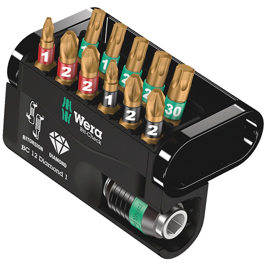 Bit-Check 12 Diamond 1 Set, 12 Piece