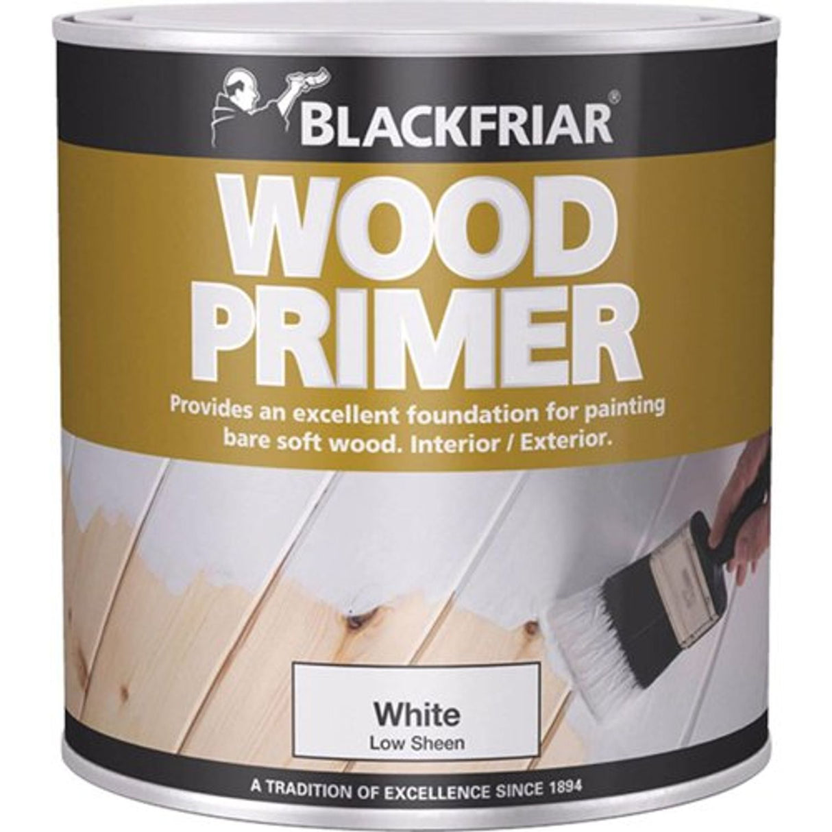 Bkfwpw500 Wood Primer - 500ml, White