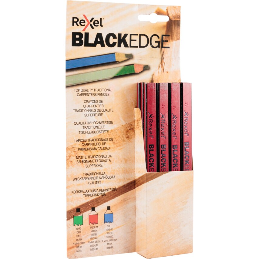 Black Edge Red Joiners Pencil 34330 (Pk-12)