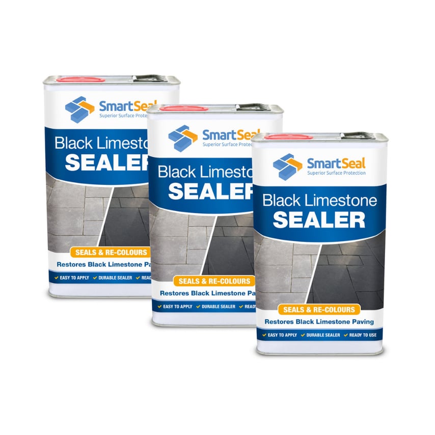 Black Limestone Sealer 5 Liter Pack of 3