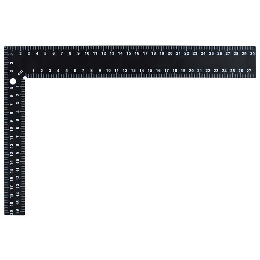 Black Steel Roofing Square 200 x 300mm (8 x 12in) FAICS300200