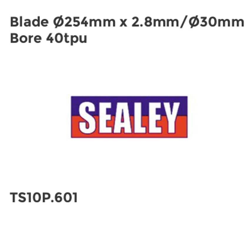 Blade 254mm x 2.8mm/ 30mm Bore 40tpu