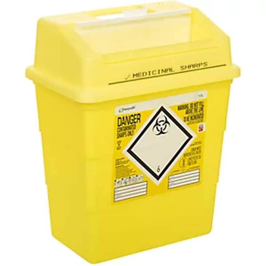 Blade And Knife Box, For Safe Disposal, Capacity 13 L