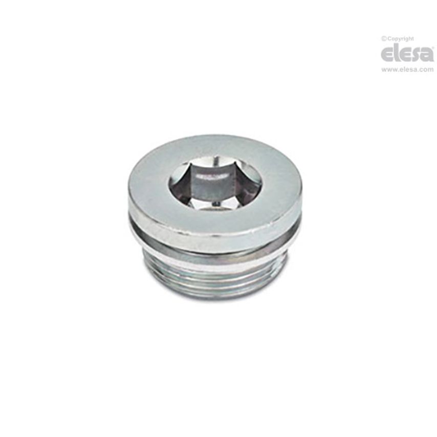 Blanking plug-DIN 908-ST-M10X1-AA