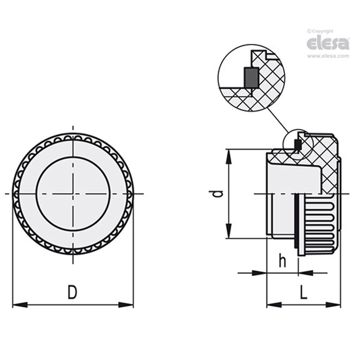 Blanking plug-T.240-1 - 57601-E