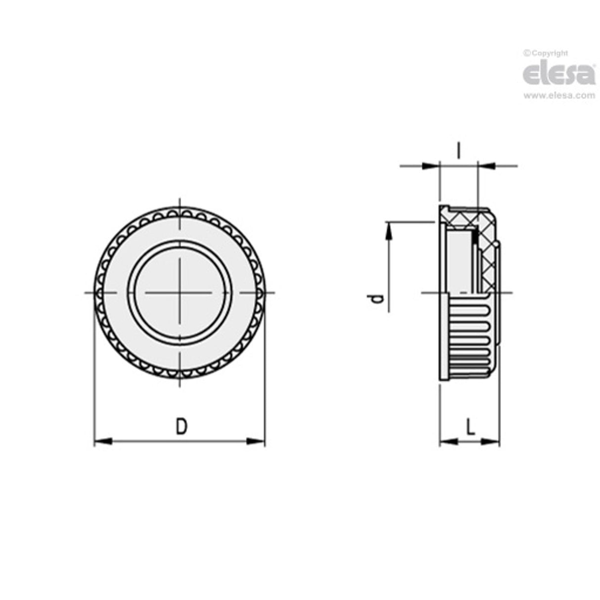 Blanking plug-T.270-1 - 58021-E