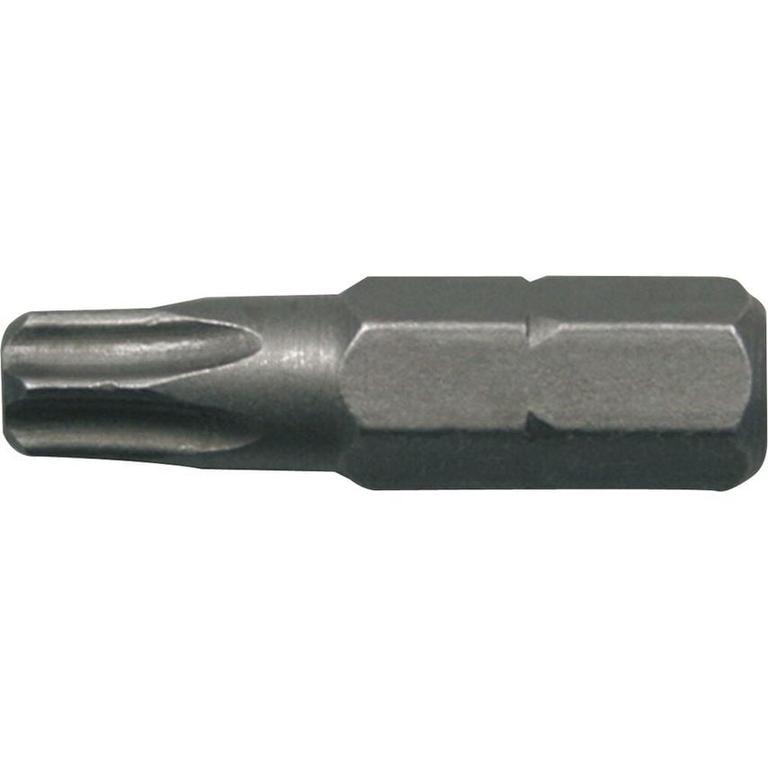 Blister of 10 Bits Tamper TORX TT-25 25mm Masterbit (2 Blister of 5 Pieces)