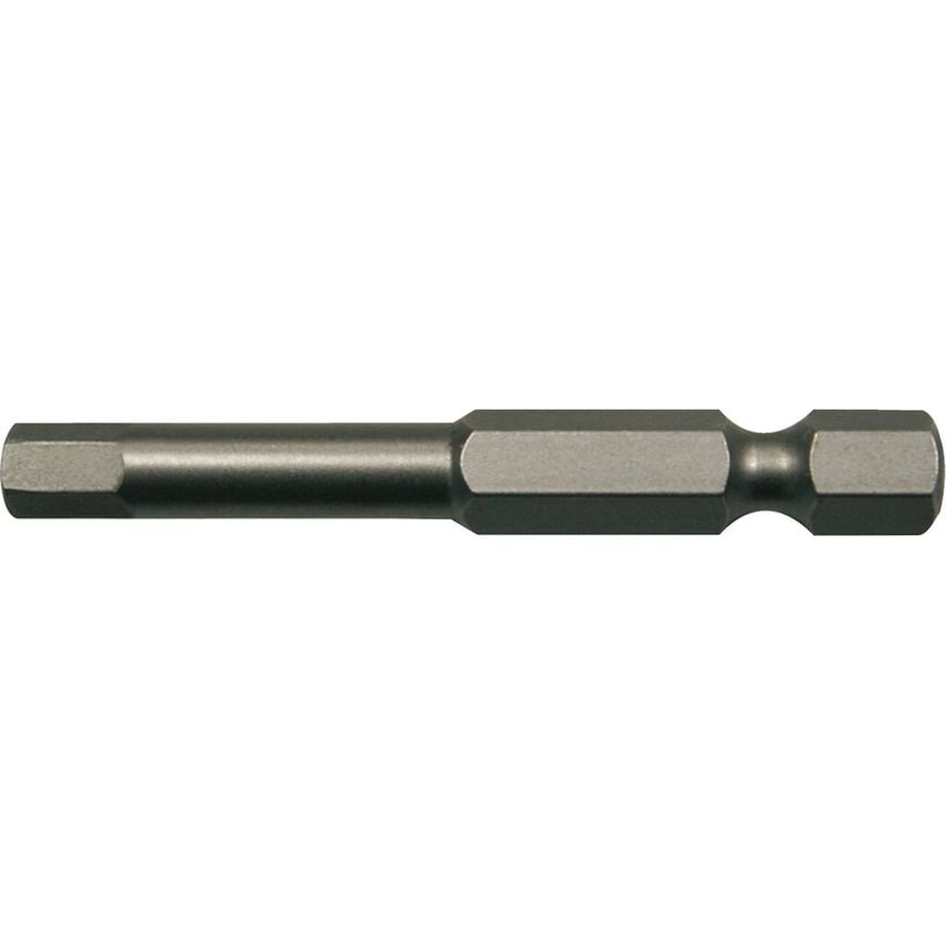 Blister of 5 Hex. Bits 3/16" 50mm Masterbit (Equivalent in mm)