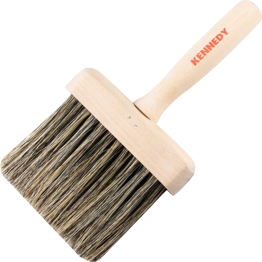 Block Dusting Brush, Natural Bristle, 4in