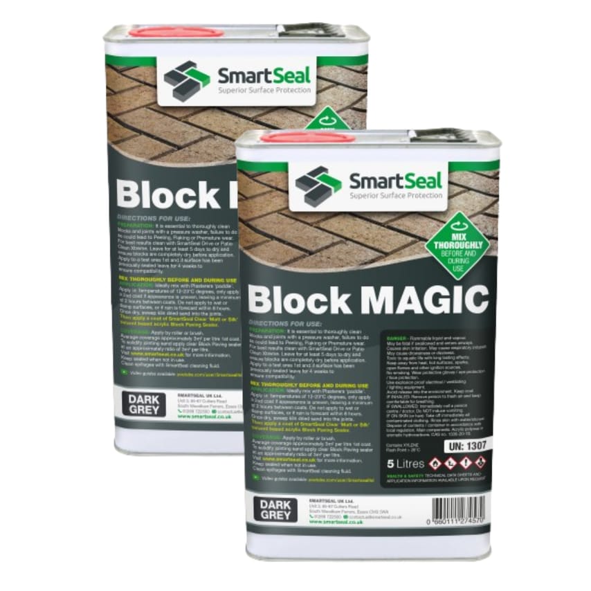 Block Magic Dark Grey 5 Liter Pack of 2