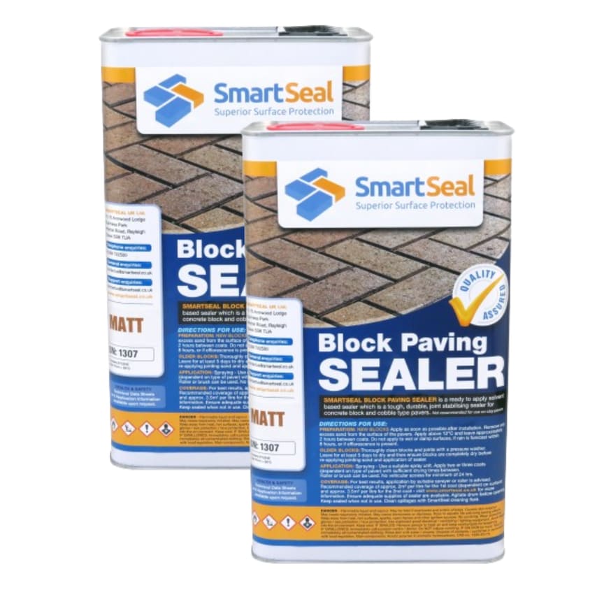 Block Paving Sealer Matte 5 Liter Pack of 2