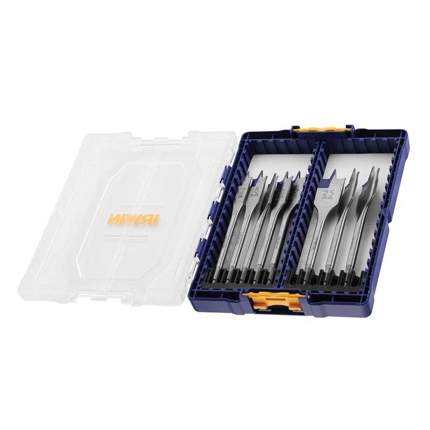 Blue Groove 4X Flat Bit Set, 8 Piece IRWIW4041010