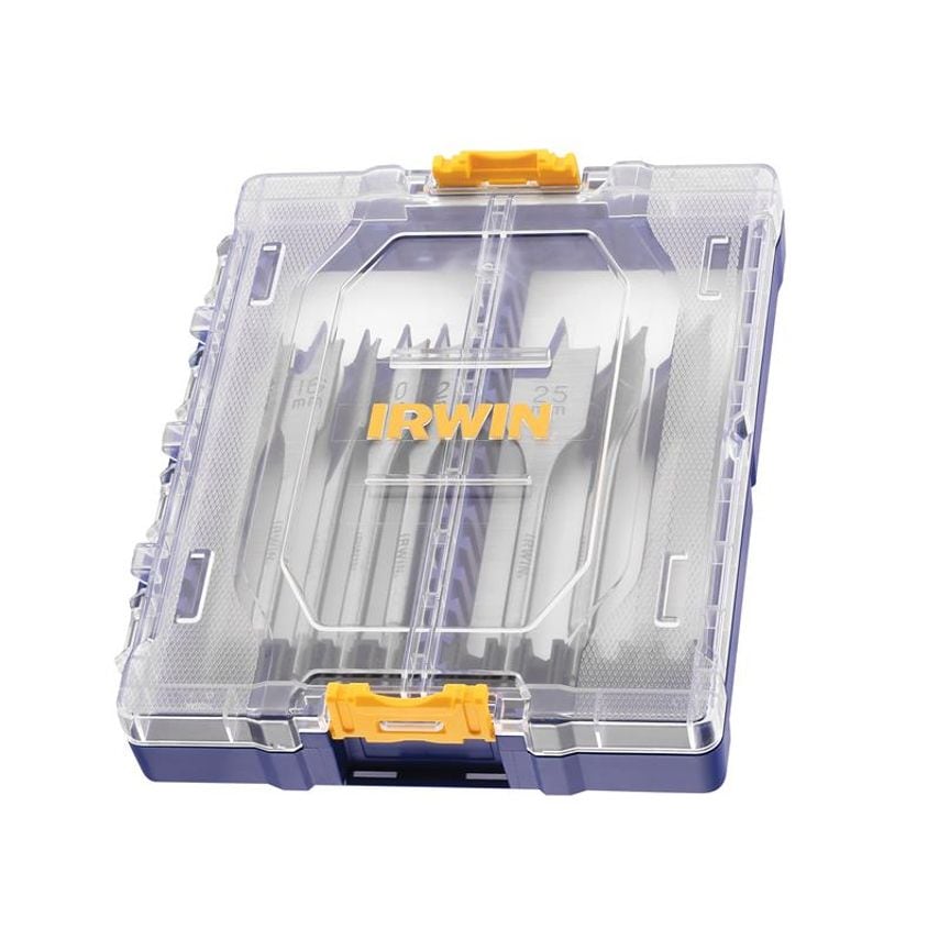 Blue Groove 4X Flat Bit Set, 8 Piece IRWIW4041010