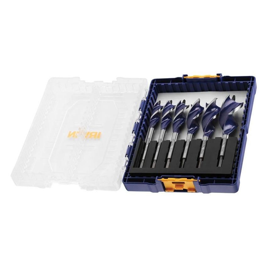 Blue Groove 6X Wood Bit Set, 6 Piece IRWIW4042202
