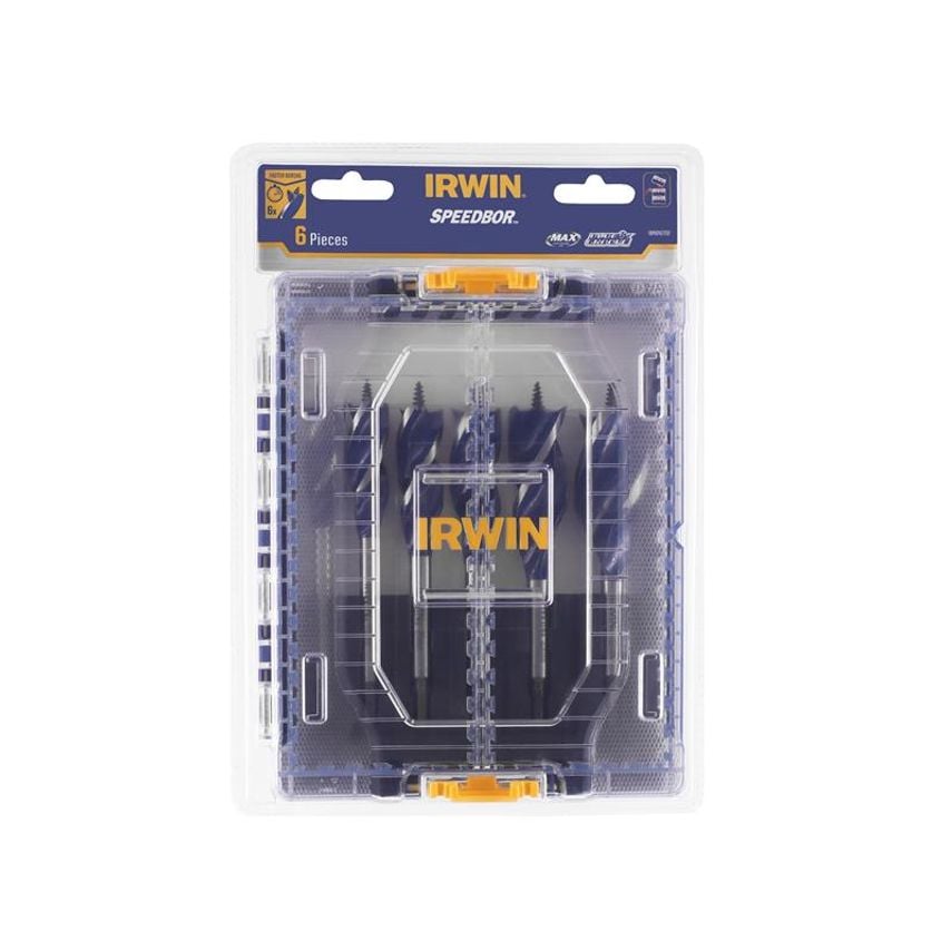 Blue Groove 6X Wood Bit Set, 6 Piece IRWIW4042202