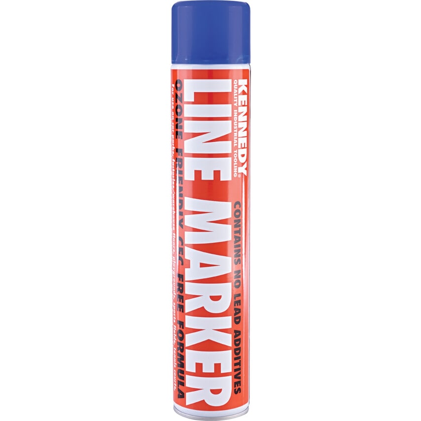 Blue Line Marker Paint, Aerosol, 750ML