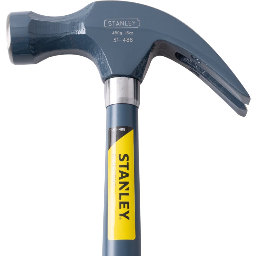 Blue Strike Steel Shaft 16oz Claw Hammer