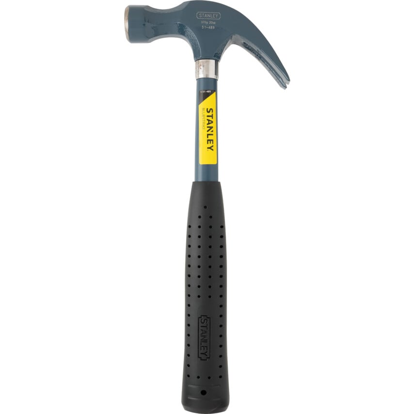 Blue Strike Steel Shaft 20oz Claw Hammer
