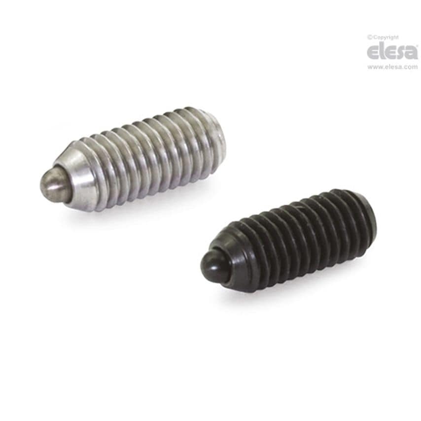 Bolt spring plunger-GN 615.4-M12-BN