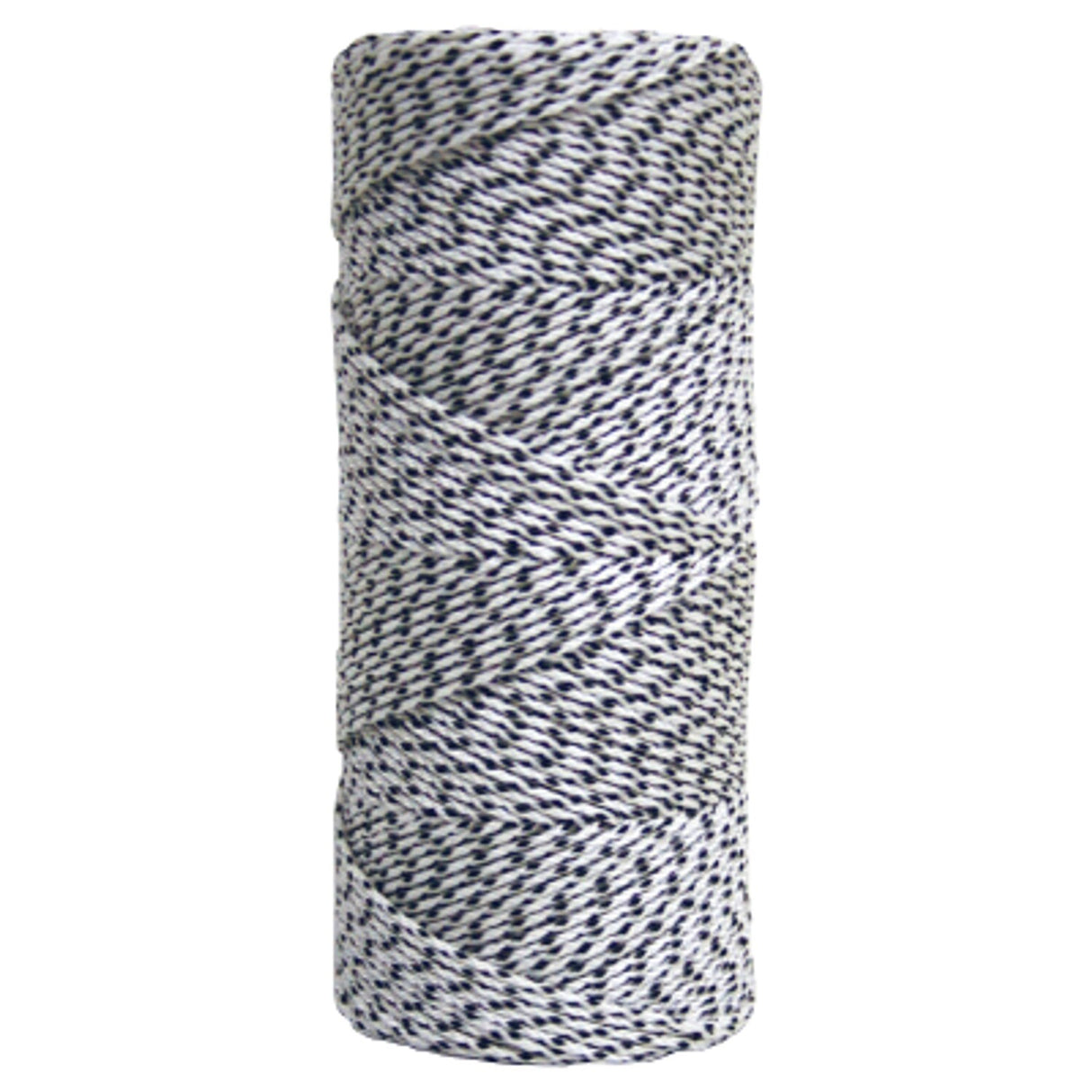 Bonded Braided Nylon Line (White & Black) - 500