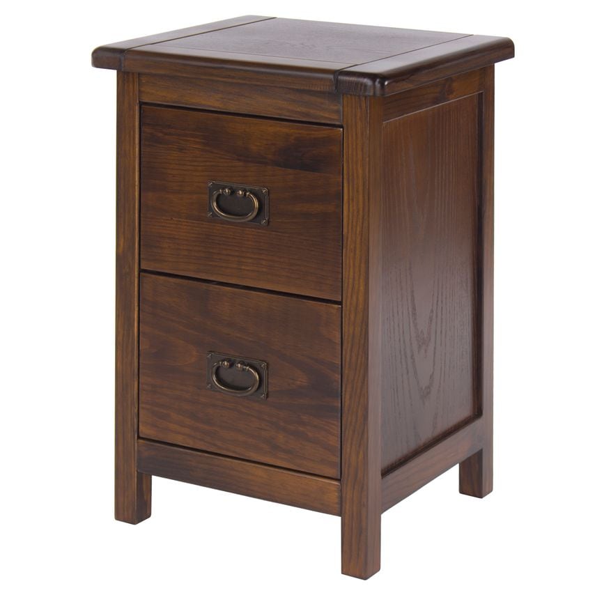 Boston 2 Drawer Petite Bedside Cabinet
