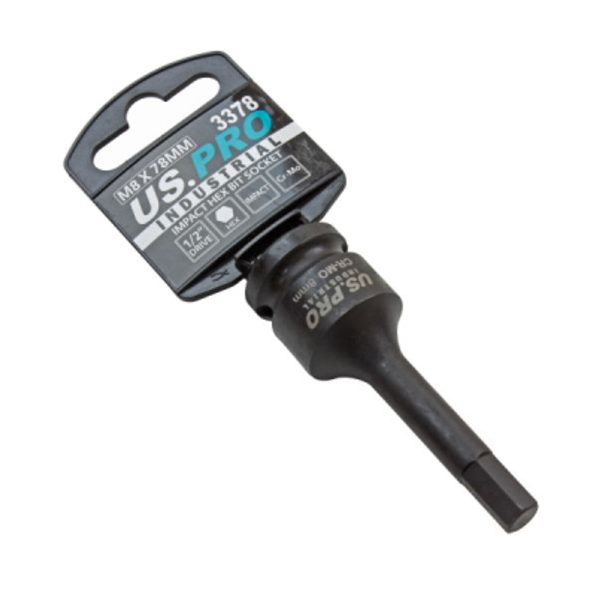 Box of 10 - 1/2in Dr Impact Hex Bit Socket H8 x 78M