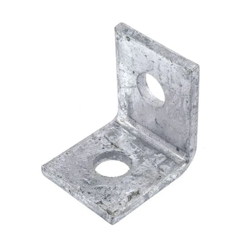 Bracket 90 Degree 2 Hole 50 x 47mm Steel HDG